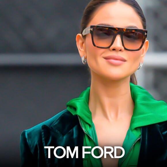 New,  TOM FORD Renee Sunglasses TF847 52B Authentic - Picture 1 of 15